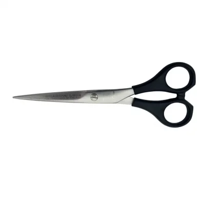 BUĞZ Eco Lounge Shadow Line 2217 M-525 Plastik Saplı Balık Sırtı Makas No: 6 inç / 15,24 cm - Paslanmaz Çelik