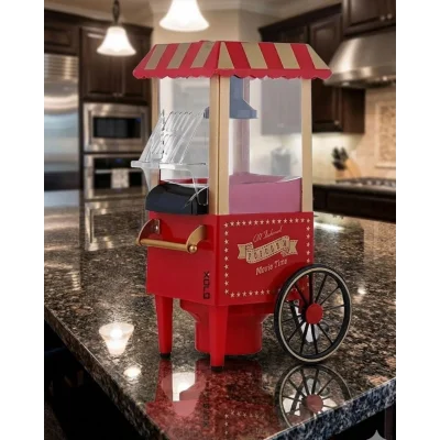 BUĞZ Sıcak Hava Teknolojili Yapışmaz Popcorn Makinesi