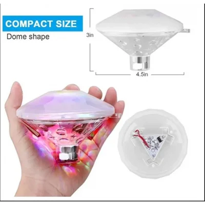 BUĞZ Sıcak Led Sualtı Gece Lambası Banyo Yüzme Havuz Işığı