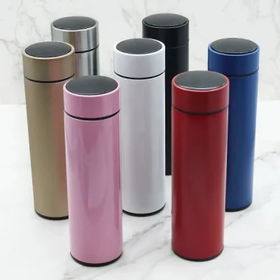 BUĞZ Sıcaklık Göstergeli Dijital Termos 500 ml