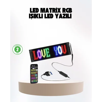 BUĞZ Şık ve Fonksiyonel RGB LED Panel Canlı Renk Yansımalı Işık Sistemi