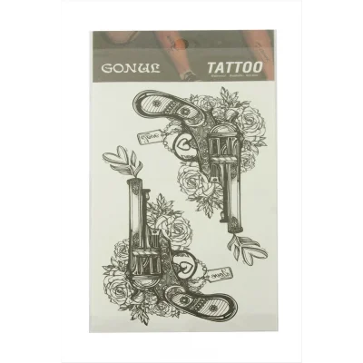 BUĞZ Silah Tattoo Dövme Sticker