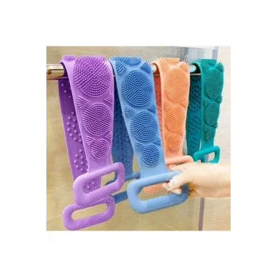 BUĞZ Silikon Çift Taraflı Banyo Kesesi