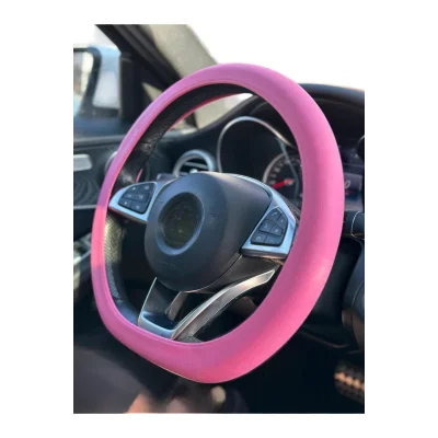 BUĞZ Silikon Direksiyon Kılıfı Pembe