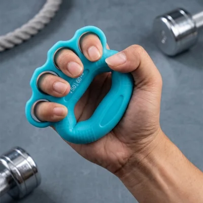 BUĞZ Silikon El ve Bilek Güçlendirici Egzersiz Halkası Muşta 50 - 60 LB