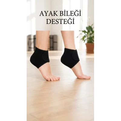 BUĞZ Silikon Tabanlı 2li Ortopedik Çorap Seti Topuk Dikeni ve Nasır Destekli