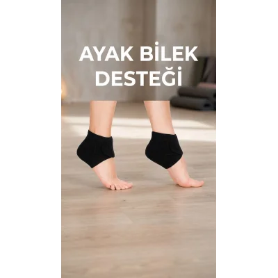 BUĞZ Silikon Tabanlı Ortopedik 2li Topuk Dikeni Destek Çorap Seti