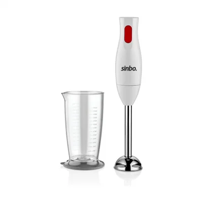 BUĞZ Sinbo Çubuk El Blender - 700 ml Ölçekli Hazne - Paslanmaz Çelik Uçlu