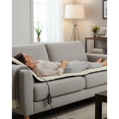 BUĞZ Sırt Boyun Bel İçin Isıtmalı Masaj Yatağı