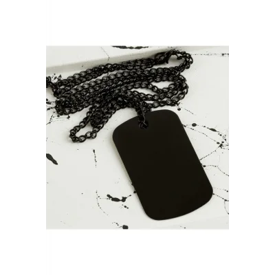 BUĞZ Siyah Boş Künye