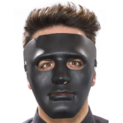 BUĞZ Siyah Hip Hop Jabbawockeez Dans Maskesi