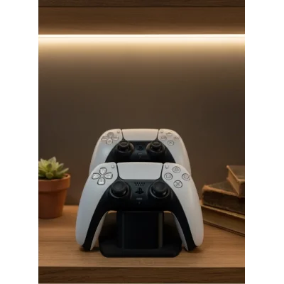 BUĞZ Siyah İkili Gamepad Tutucu 7x18 cm Oyun Aksesuarı