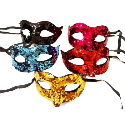 BUĞZ Siyah Renk Lazer Kesim Üzeri Kristal Taşlı Metal Lüks Maske Balo Parti