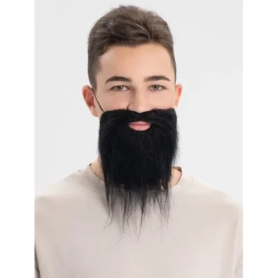  Siyah Renk Takma Sakal