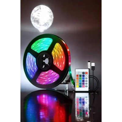 BUĞZ Smart Şerit Led TV Arkası Renkli Kumandalı 10 Metre - BUĞZ