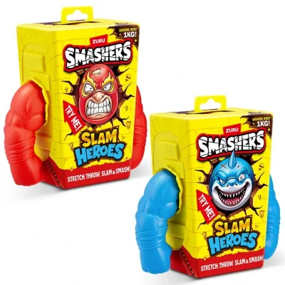 BUĞZ Smashers Slam Heroes Esneyen Figür GIO-MHR12000 - 1  Adet Fiyatıdır