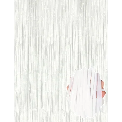 BUĞZ Soft Beyaz Renk Duvar ve Kapı Perdesi İthal 100x200 cm