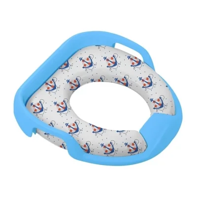 BUĞZ Softy Jumbo Kids Çocuk-Bebek Yanlardan Tutmalı Yumuşak Süngerli Klozet Kapağı Adaptörü