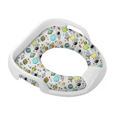 BUĞZ Softy Jumbo Kids Çocuk-Bebek Yanlardan Tutmalı Yumuşak Süngerli Klozet Kapağı Adaptörü ( BUĞZ )