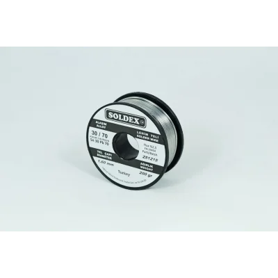 BUĞZ Eco Lounge Soldex 30-70 Lehim Teli 200 Gr 1,6 mm Sn:30 - Pb:70