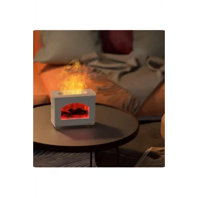 BUĞZ Şömine Hava Nemlendirici Aromatik Oda Kokusu 270 Ml Difüzörü Buhar Makinası - Lisinya