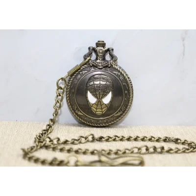 BUĞZ Spiderman Tasarımlı Köstekli Saat Model 2