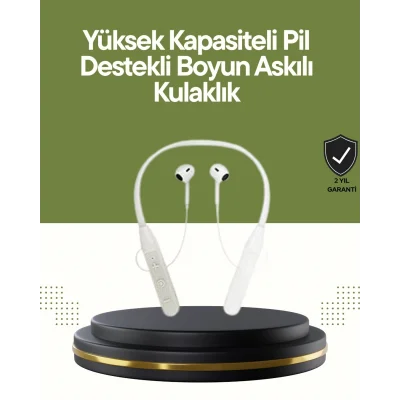  Spor ve Günlük Kullanım İçin 100 Saatlik Kablosuz Kulaklık