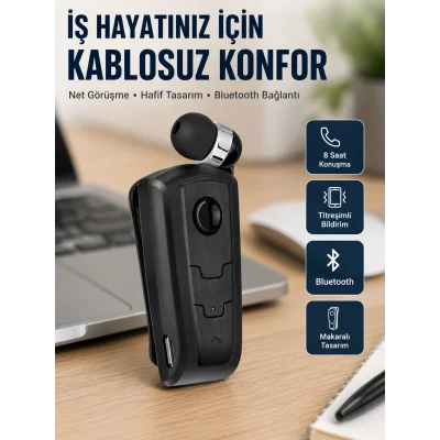 BUĞZ Spor ve Seyahat İçin Fineblue F910 Kablosuz Kulaklık Yeni Nesil