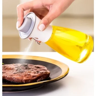  Spreyli Cam Yağ Sirke Şişesi