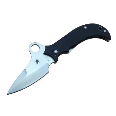  Spyderco VG-10 Khalsa Kamp Çakı 18 cm, Kemerlikli