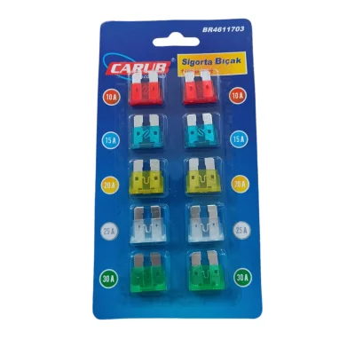 BUĞZ Standart Bıçak Sigorta 10lu Set