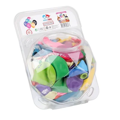  STR-122 KİDS KİDS İYİKİ DOĞDUN BALON 100LÜ KOLİ 36 PK