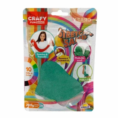  Streç Oyun Kumu Yeşil 200 gr