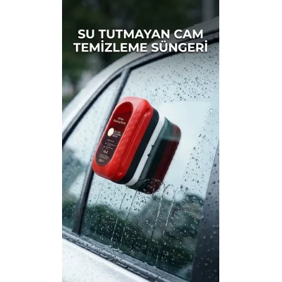 BUĞZ Su Tutmayan Araç Camı Temizleme Süngeri - Etkili Temizlik