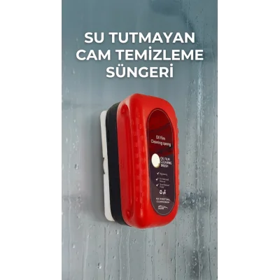 BUĞZ Su Tutmayan Araç Camı Temizleme Süngeri Pratik Kullanım