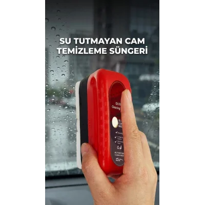 BUĞZ Su Tutmayan Araç Camı Temizleme Süngeri Uzun Ömürlü Kullanım