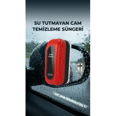 BUĞZ Su Tutmayan Pratik Araç Camı Temizleme Süngeri