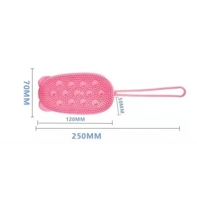 BUĞZ Süngerli Silikon Banyo Kesesi