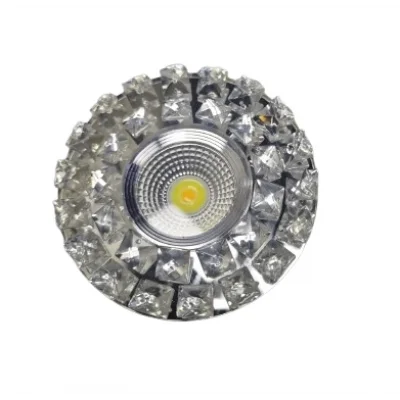 BUĞZ SUNLED 8202 Cam Spot Kasası 5W Beyaz Işık Led Çerçeveli Günışığı - Priz ve Anahtar İçin Uyumlu Çerçeve