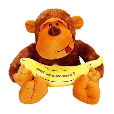  Sunman Muzlu Goril Peluş 50 cm