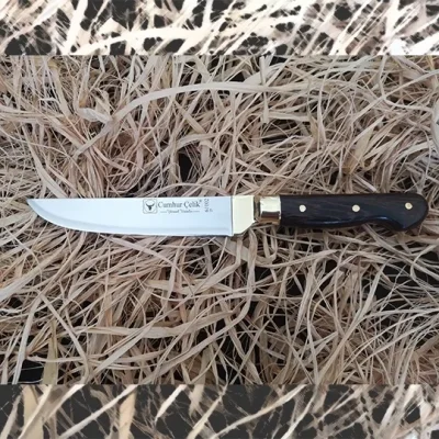  Sürmene Cumhur Çelik 61002 Mutfak Bıçağı No:2, 13 cm, Venge Sap