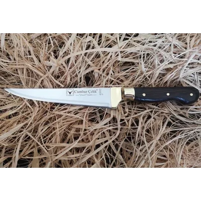 BUĞZ Eco Lounge Sürmene Cumhur Çelik 61012 Sivri Kasap Kurban Bıçağı, 16 cm, Venge Sap