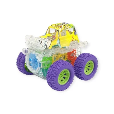 BUĞZ Sürtmeli Işıklı Off-Road Aracı  - 7310 - Mor (Lisinya)