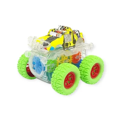 BUĞZ Sürtmeli Işıklı Off-Road Aracı  - 7310 - Yeşil (Lisinya)