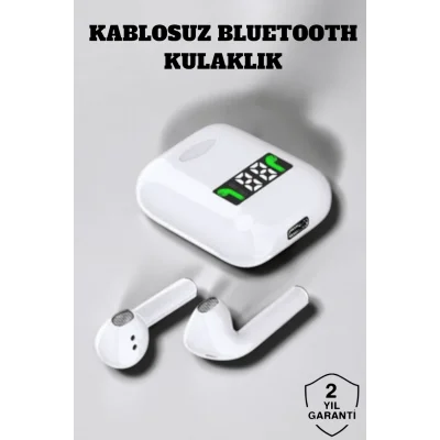  Suya Dayanıklı, Android ve iOS Uyumlu Bluetooth 5.0 Kulaklık