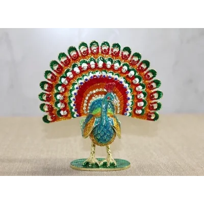 BUĞZ Swaroski Tavuskuşu Alk3829