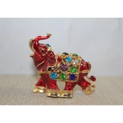  Swarovski Taşlı Minik Figür - Fil