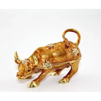  Swarovski Taşlı Tekli Boğa Model 2