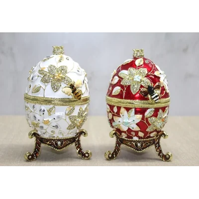 BUĞZ Swarovski Taşlı Yumurta - Model 11