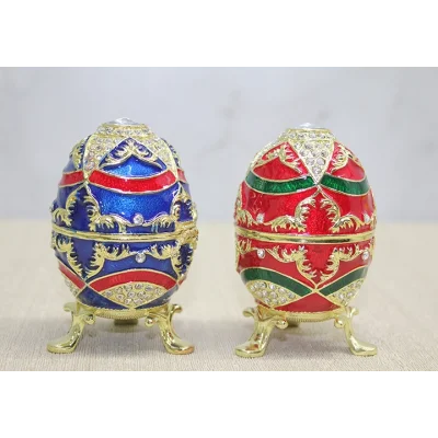 BUĞZ Swarovski Taşlı Yumurta - Model 2